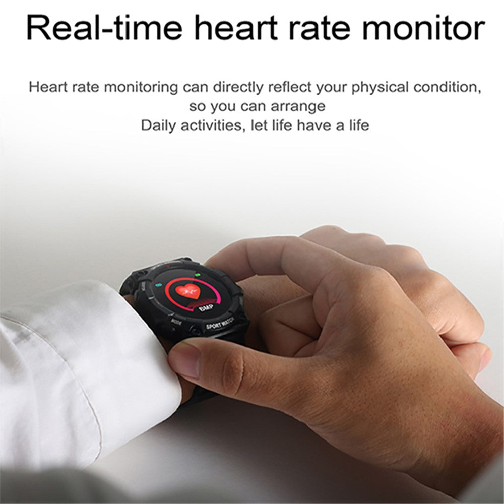 FD68S / Y56 1.3 inch Round Screen Bluetooth-compatible Smart Watch Waterproof Heart Rate Health Monitoring Sport Smart Bracelet
