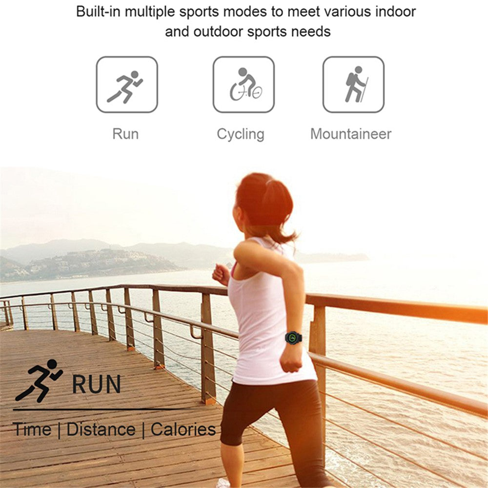 FD68S / Y56 1.3 inch Round Screen Bluetooth-compatible Smart Watch Waterproof Heart Rate Health Monitoring Sport Smart Bracelet
