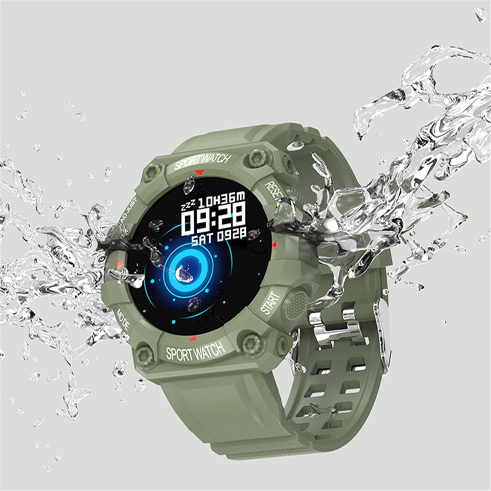 FD68S / Y56 1.3 inch Round Screen Bluetooth-compatible Smart Watch Waterproof Heart Rate Health Monitoring Sport Smart Bracelet