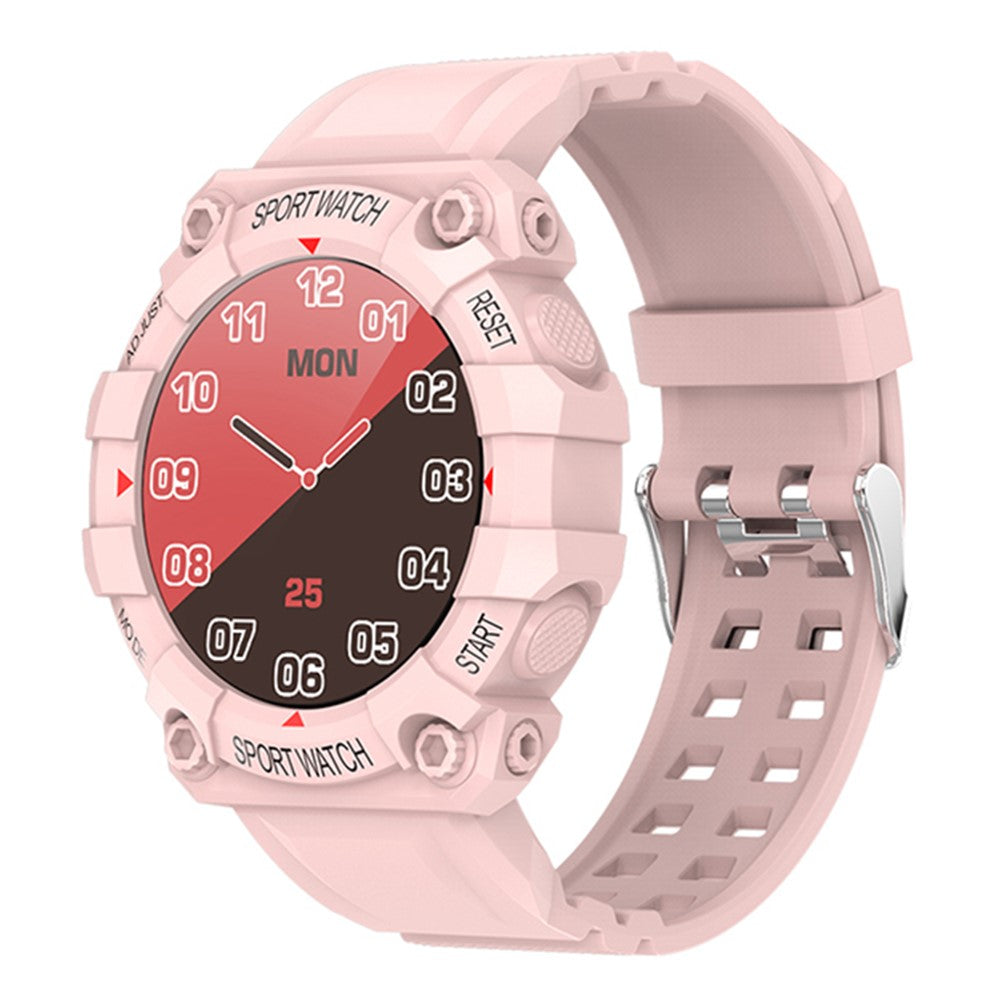 FD68S / Y56 1.3 inch Round Screen Bluetooth-compatible Smart Watch Waterproof Heart Rate Health Monitoring Sport Smart Bracelet