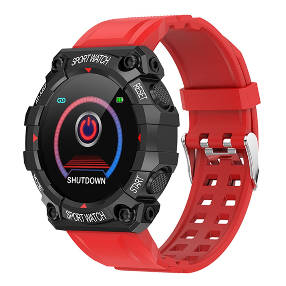 FD68S / Y56 1.3 inch Round Screen Bluetooth-compatible Smart Watch Waterproof Heart Rate Health Monitoring Sport Smart Bracelet