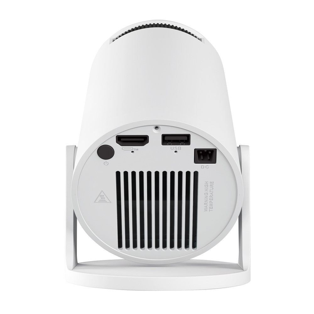 HY300 Pro+ Android 11.0 Mini Projector WiFi6 Bluetooth-Compatible 5.4 HD 720P 170 ANSI Lumens Home Theater Projector
