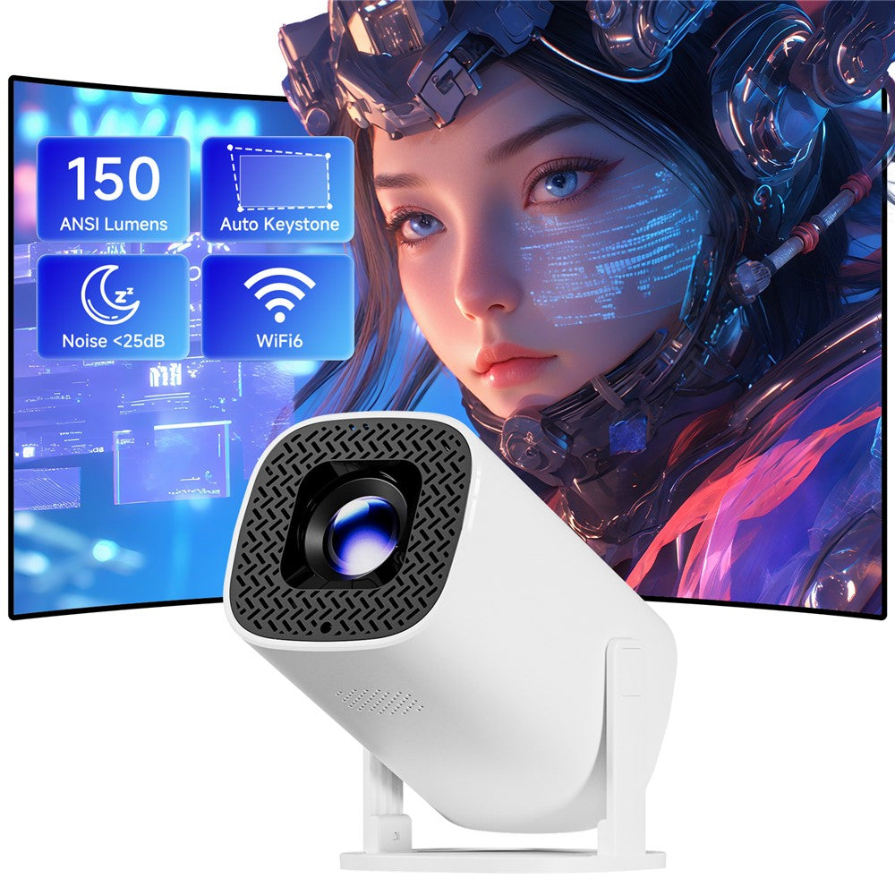 P30 Pro 2 inch Mini Projector 720P HD Compact Home Theater Video Projector, 94 x 91 x 165mm