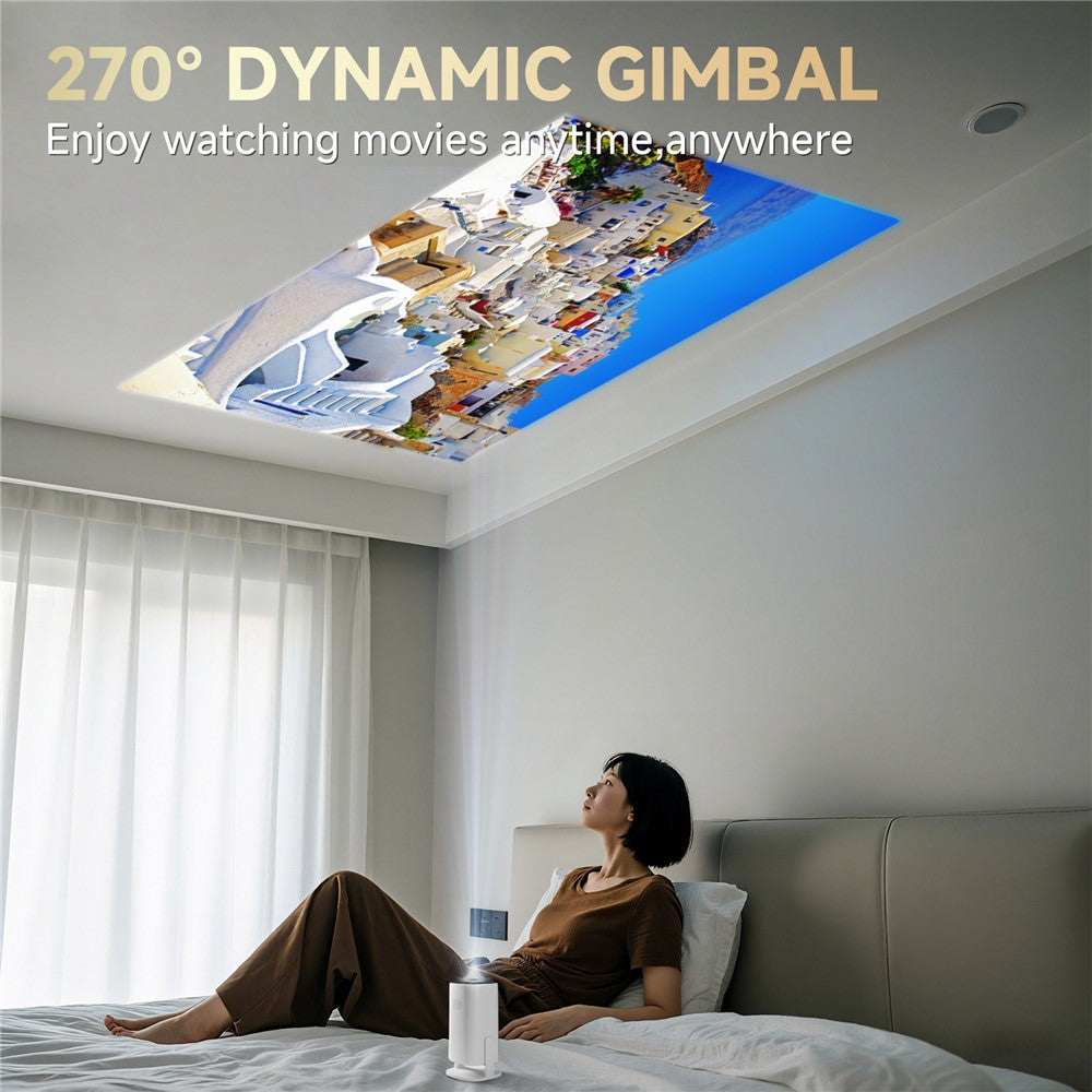 P30 Pro 2 inch Mini Projector 720P HD Compact Home Theater Video Projector, 94 x 91 x 165mm