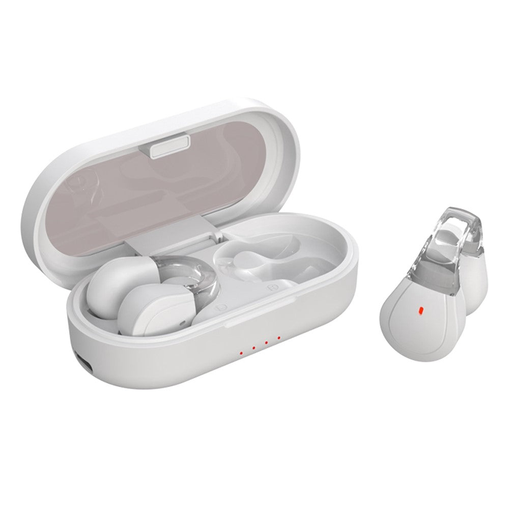 Q60 Wireless Bluetooth-Compatible Headset Stereo Waterproof Touch Control Ear Clip Earphones