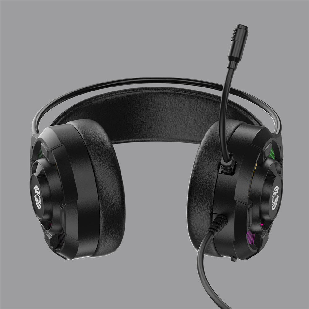 BATXELLENT H81 RGB Wired Headset Adjustable Gaming Headphone Noise Canceling Earphone with Mic for PC, Laptops, Mobile Phones