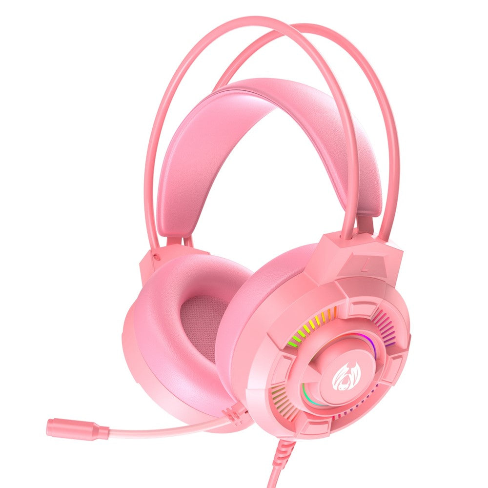 BATXELLENT H81 RGB Wired Headset Adjustable Gaming Headphone Noise Canceling Earphone with Mic for PC, Laptops, Mobile Phones